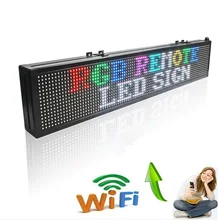 40 дюймов wifi Полноцветный SMD СВЕТОДИОДНЫЙ знак правка доска для сообщений RGB открытый знак Наружное освещение рекламная лампа дисплей экран