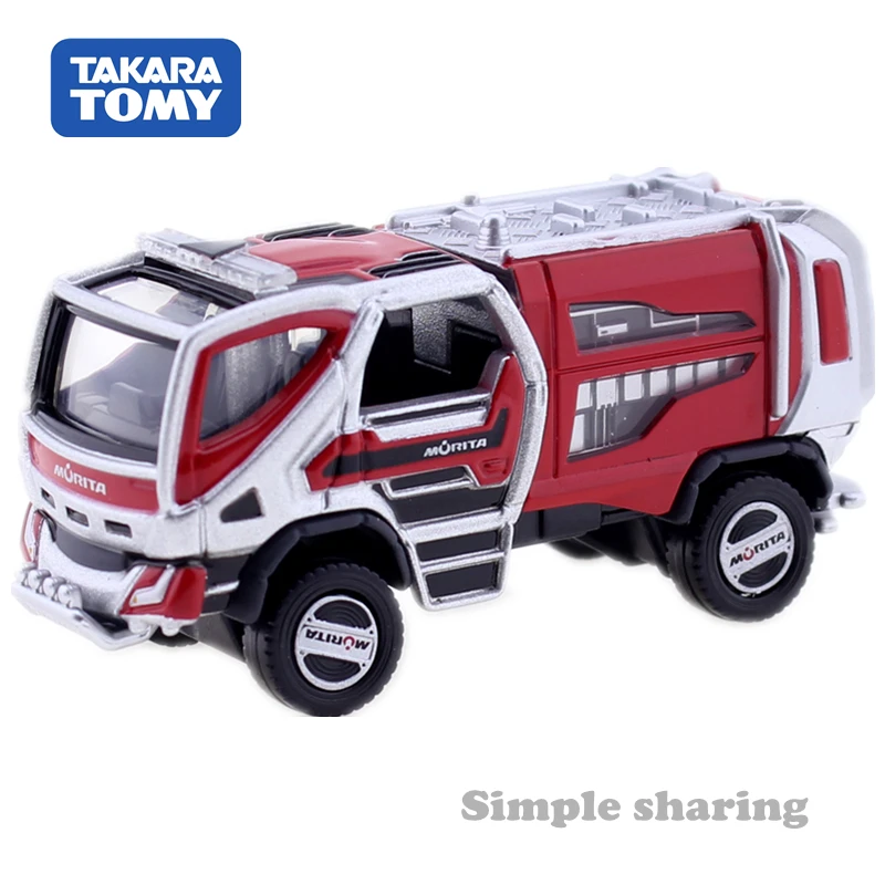 Takara Tomy Tomica Премиум 02 Морита лесных пожаров модель грузового автомобиля kit 1:100