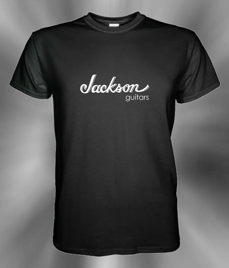 

Jackson Guitars Logo T Shirt Size S M L XL 2XL 3XL NEW ARRIVAL tees causal summer t shirt cheap wholesale 2019 hot tees