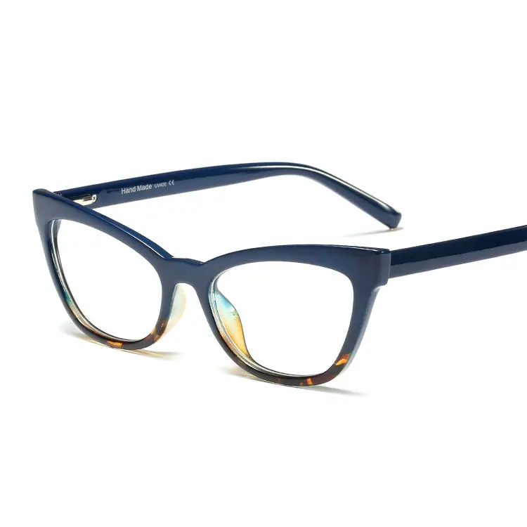 Женские прозрачные кошачьи очки с оправой новые роскошные брендовые ...