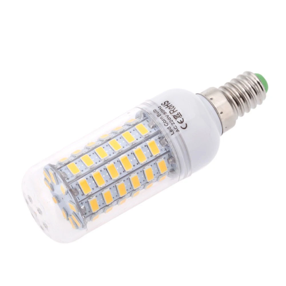 E14 10W 5730 SMD 69 светодиодный светильник-кукуруза энергосберегающая лампа 360 градусов теплый белый 200-240 V