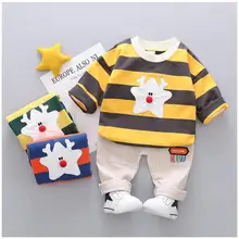 ZWXLHH 2019 New Style Baby Girls Boys Clothing Sets Toddler Infant Clothes Suits Striped T Shirt Pants Children Kids Costume ZWXLHH 2019 New Style Baby Girls Boys Clothing Sets Toddler Infant Clothes Suits Striped T Shirt Pants Children Kids Costume