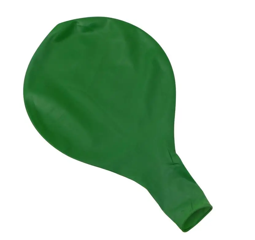 Большой размер 10 шт./лот 36 дюймов прозрачный воздушный шар из латекса свадебное украшение на День святого Валентина День рождения Balao Globos - Цвет: Зеленый