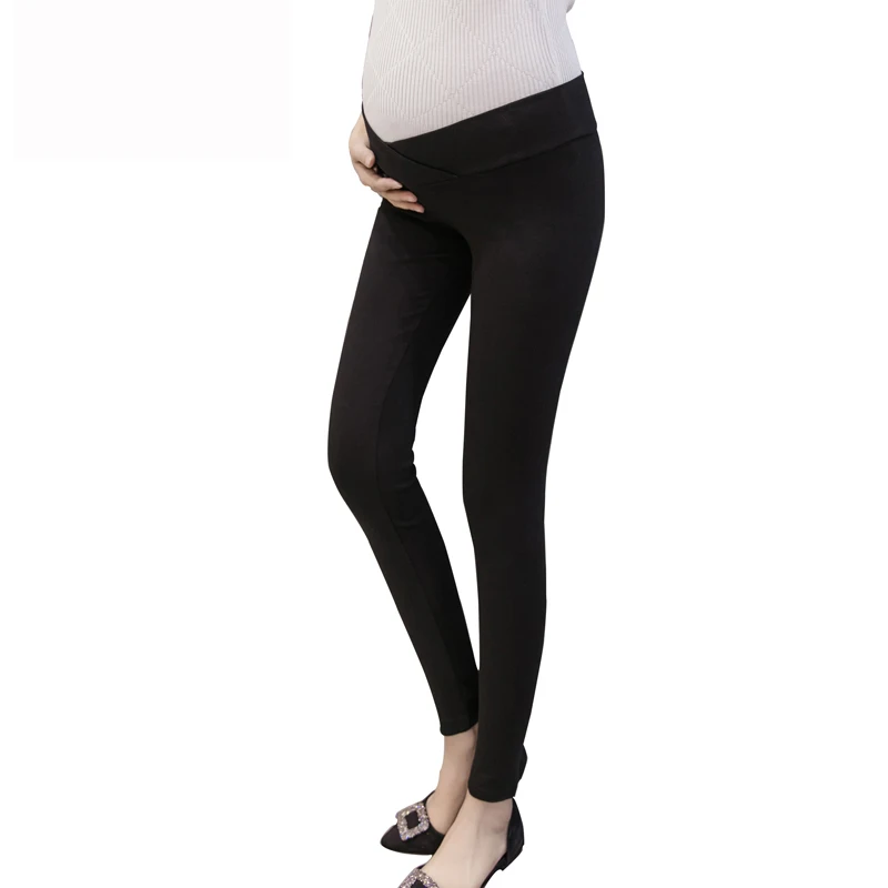 Maternity Leggings Lower Waist Pregnancy Clothes Belly Pants Trousers For Pregnant Women Auntumn