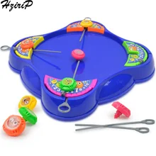 HziriP Cross-border поставка боевой гироскоп Игрушка настольная интерактивная игра Pull-type игрушки с гироскопом пластик для детей Подарки