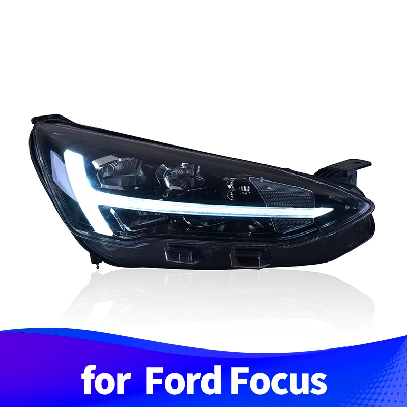 

Headlight Assembly for Ford Focus LED DRL LED turn signal LED low beam Full LED light source