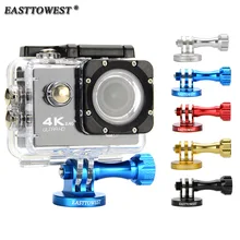 Easttowest Go Pro Mount CNC Aluminum Alloy Tripod Adapter for Go Pro Hero 6 5 4