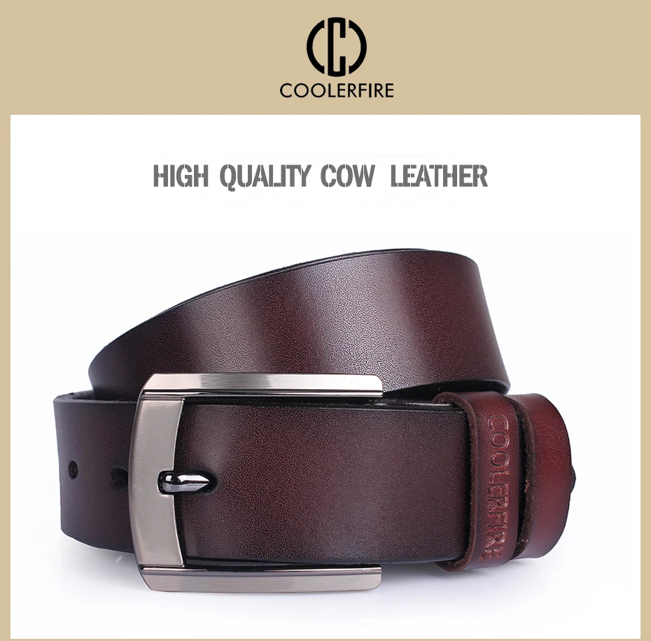 Men Quality Genuine Leather Belt Luxury Designer 40-51