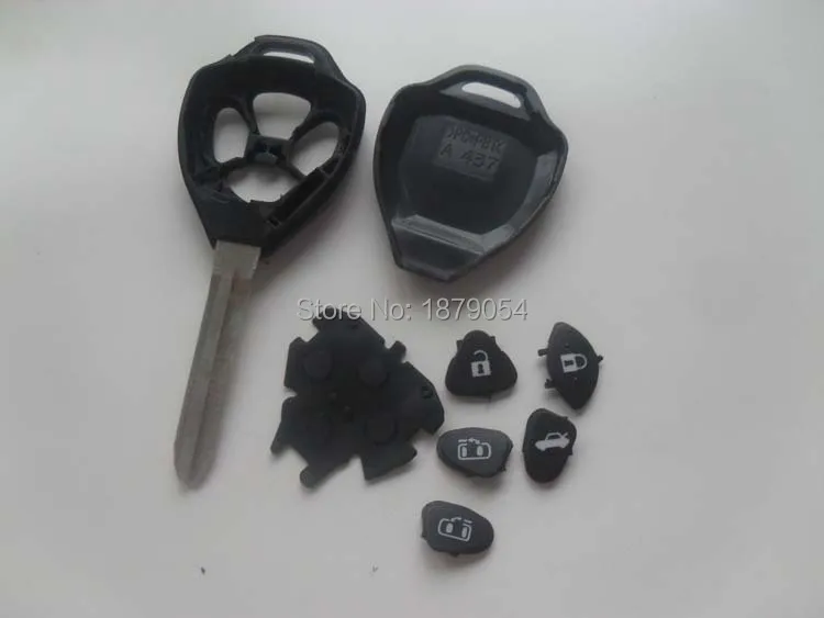 4 Buttons Toyota camry remote key shell TOY43 Blade- with door opener button logo can be removed (4).JPG