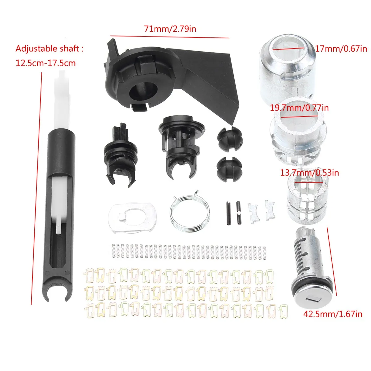 Комплект для ремонта замка капота защелка Ford Focus MK2 2004 2012 7M5AA16B970AA 1355231|lock repair|lock repair