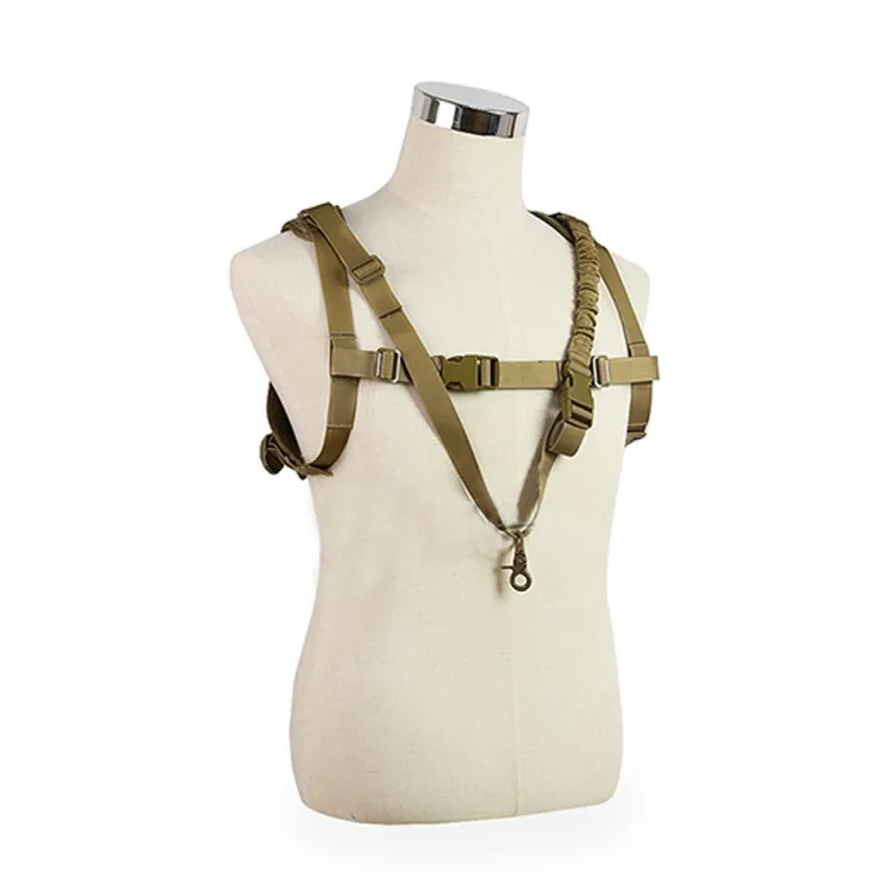 Tactical One Point Rifle Gun Sling Strap Single Vest Airsoft Hanging
