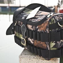 Пистолет-картридж для охоты, сумка, камуфляжная сторона, 12 калибровочных патронов, держатель патронов 100 для стрельбы, один комплект