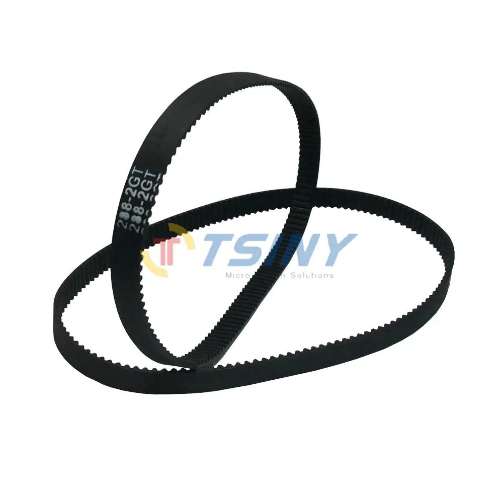 

HTD GT2 Closed -loop Timing Belt Round Rubber 2GT Timing Belt Length 288mm 144 Teeth Belt Width 6mm Pitch 2mm Pack of 10pcs
