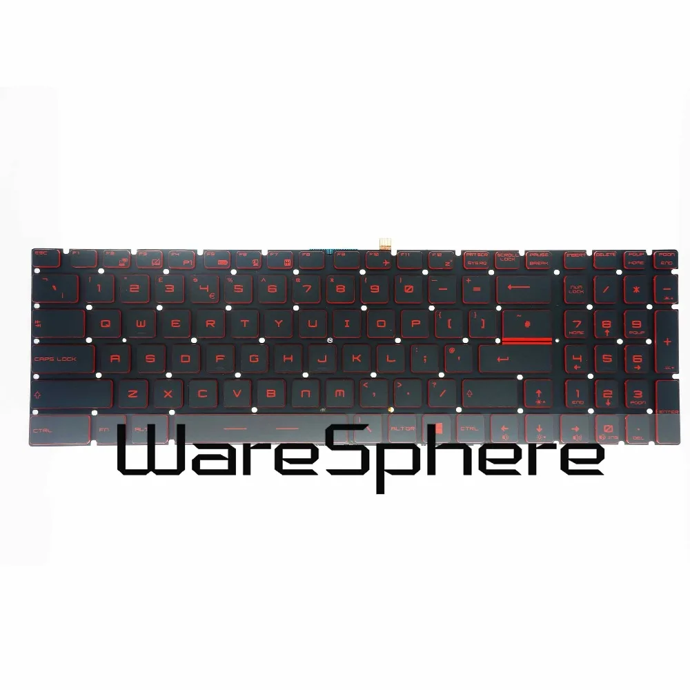 95% new and Original UK Red Backlit Keyboard For MSI GT72 GS60 GS70 6QE V143422AK 09JM0030 V143422KK1 95% new and Original UK Red Backlit Keyboard For MSI GT72 GS60 GS70 6QE V143422AK 09JM0030 V143422KK1