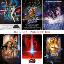 Звездные войны плакаты высокого разрешения наклейки на стену украшение дома для гостиной спальни домашний арт бренд