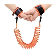 Детский анти-потерянный тяговый трос для путешествий, спортивная защита, детский анти-недостающий браслет, анти-потеря веревки, Детская безопасность, защита