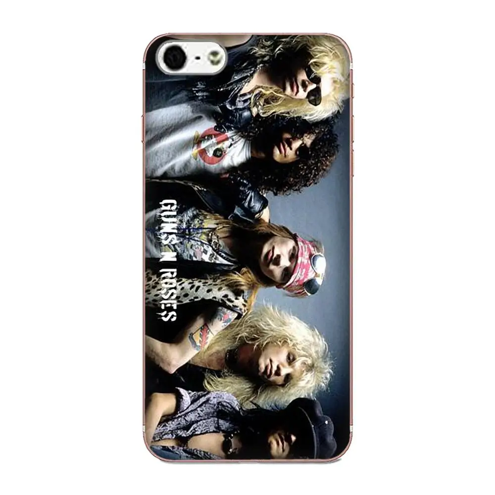 Чехол накладка из ТПУ Guns N Roses для Xiaomi Redmi Mi Note 7 8 9 SE Pro Lite Go Play|Чехлы-накладки| |