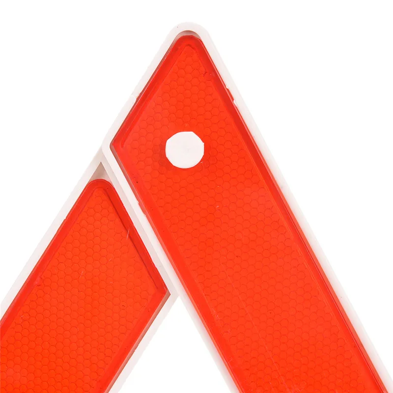 Автомобиль аварийный пробой Предупреждение треугольник красный светоотражающий безопасность опасность автомобиль штатив сложенный стоп