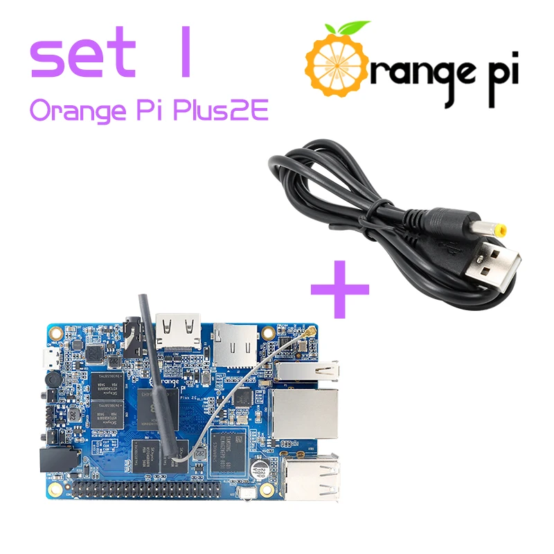 

Orange Pi Plus 2E SET1: Orange Pi Plus 2E+ USB to DC 4.0MM - 1.7MM Power Cable Beyond Raspberry