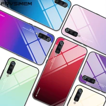 Закаленное стекло для Xiaomi Mi 9 SE 8 Lite A1 A2 Mix3 9T RedMi Note 7 Pro 6 6A K20 Pro GO чехол для телефона противоударный градиентный цветной чехол