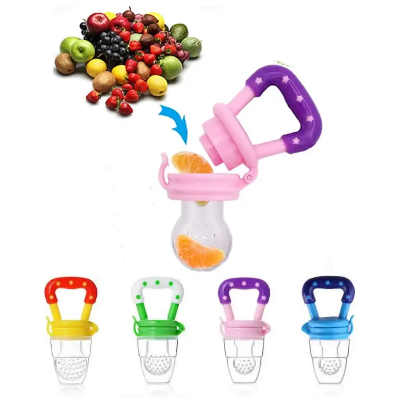 

Infant Food Nipple Feeder Silicone Pacifier Fruits Feeding Supplies Soother Nipples Soft Feeding Tool kids Pacifier Silicone gel