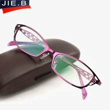 JIE. B Модные Винтажные Очки для чтения оптические очки модные Анти-усталость анти-УФ женские качественные дальнозоркости пресбиопии
