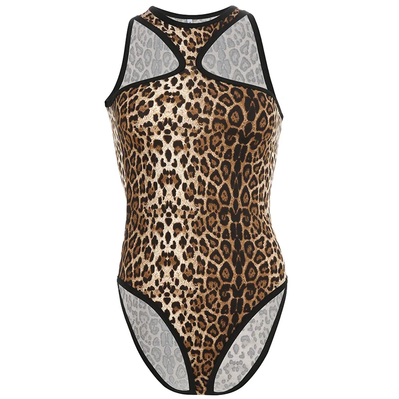 ZOGAA Leopard Print Sexy Party Bodysuit Women Summer New Strapless Shoulder Skinny Brand Cloth Bodycon Party Vestido ZOGAA Leopard Print Sexy Party Bodysuit Women Summer New Strapless Shoulder Skinny Brand Cloth Bodycon Party Vestido
