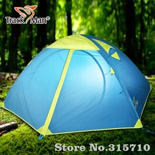 Tarckman professional mountain Camping Tent 2 Person One Bedroom Double Layers 3 Season Tent Outdoor Tent family travel use