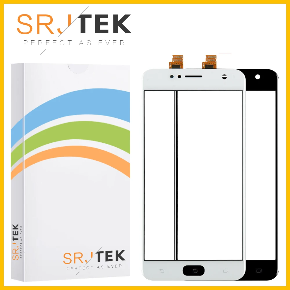 

SRJTEK Glass ZB553KL For Asus Zenfone 4 Selfie ZB553KL Touch Screen X00LD X00LDA Digitizer Outer Galss Panel Replacement Parts