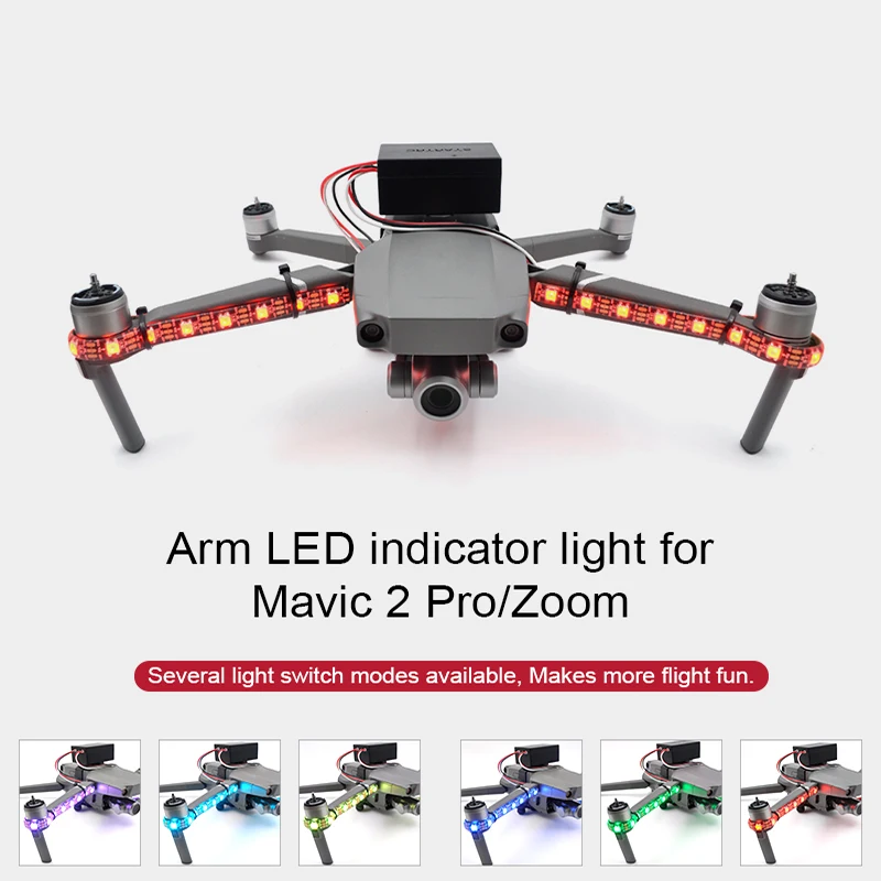 

Startrc DJI DJI mavic 2 pro zoom drone quadcopter with camera spare parts accessories LED flash lights on arm part
