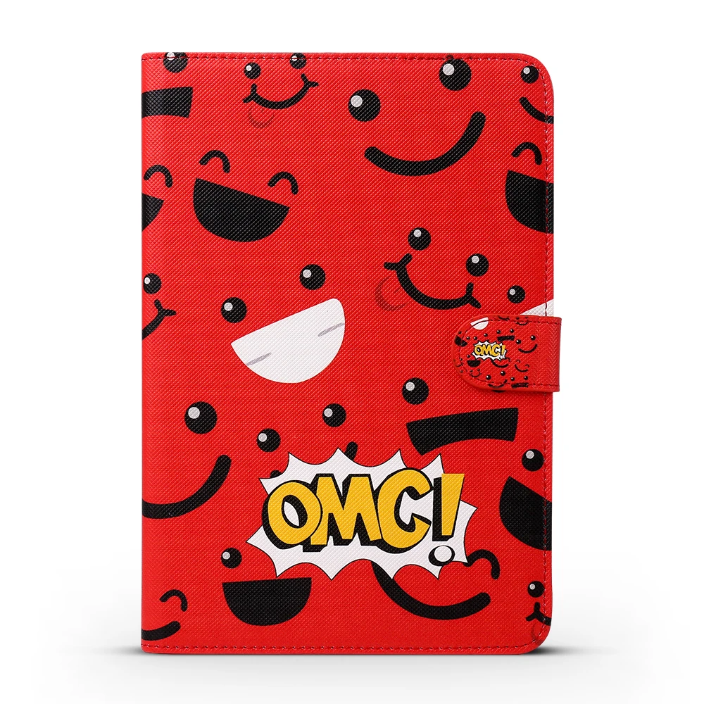 

BuzzLee 9.7''inch Lovely Cute Cartoon Tablets Case For iPad Air Air2 universal Stand Back Opaque Soft Sleep Wake Up Holder Cover