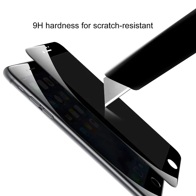 Защитная пленка Baseus 3D для экрана iPhone 7, 6, 6 S, защита от слежения, закаленное стекло для iPhone 7, 6, 6 S Plus, защитная пленка