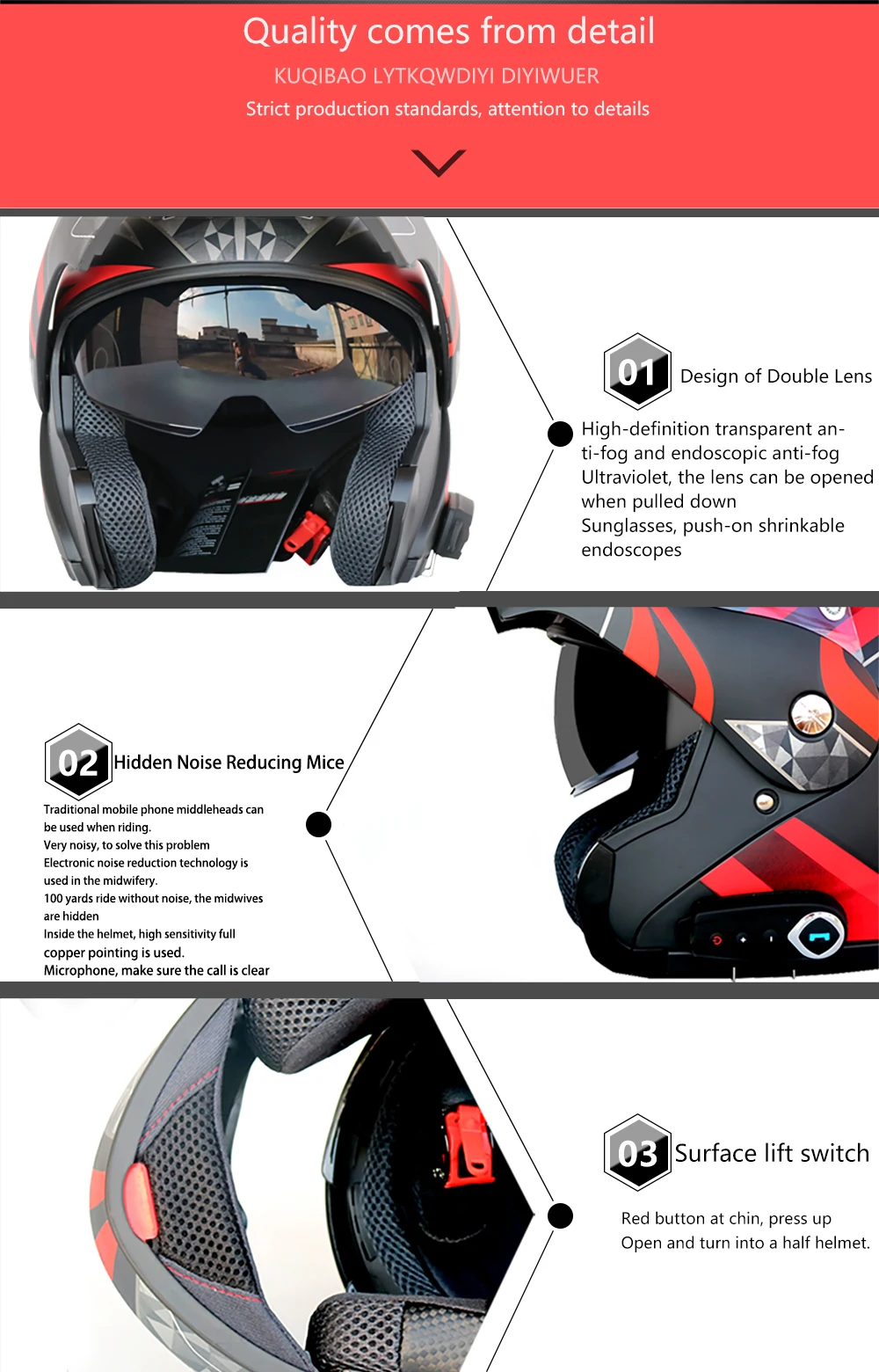 Для мужчин и женщин мотоциклетный шлем Bluetooth шлем шоссейные гонки Unveiled шлем Высокое качество звука с радио в режиме ожидания 48 часов