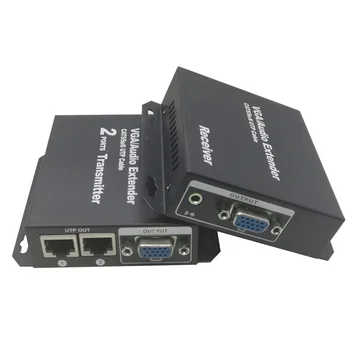 

iT-well VGA Extender Extends 300 Meters Distance Audio Video Synchronization Transmission RJ45 to VGA Model Transmitter