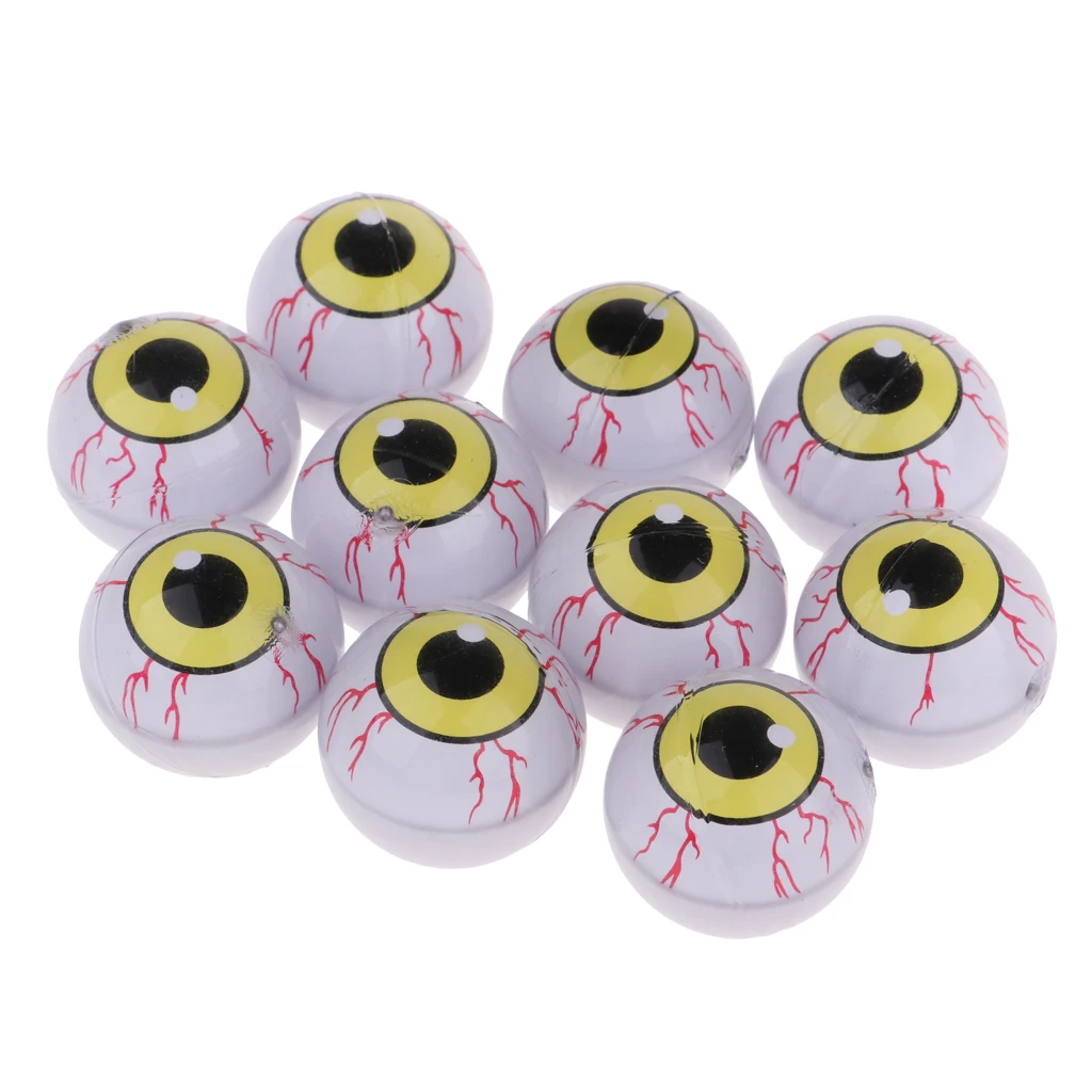 MagiDeal 10pcs 25mm Plastic Eyeballs Eyes for Kids DIY Craft Toy