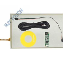 8 дюймов 4 провода резистивный сенсорный экран панель плюс USB контроллер комплект для HSD080IDW1-C01 ЖК-панели