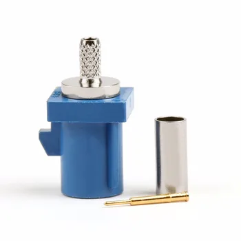 

Areyourshop Fakra-C Male Plug Navigation GPS Telematics Connector For RG316 RG174 10Pcs 50ohm Copper Hot Sale Plug Jack