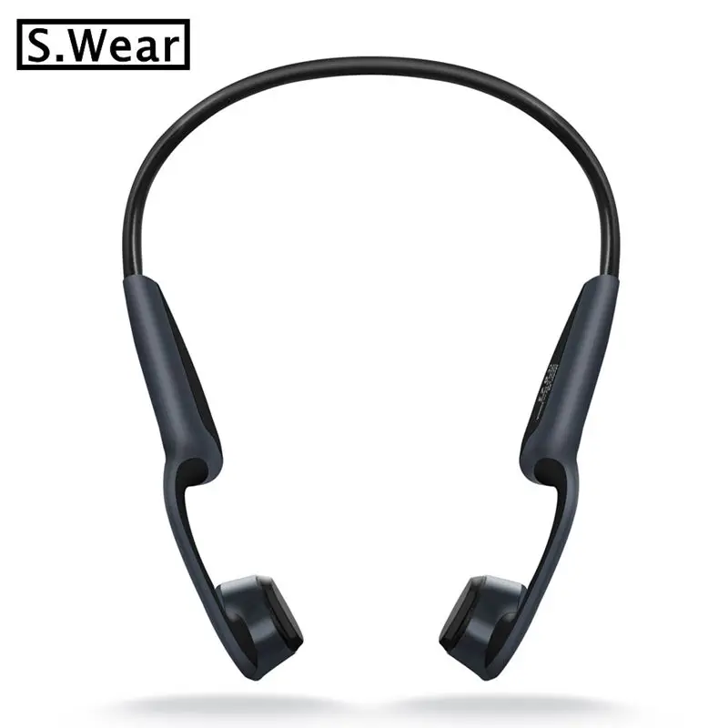 Спортивная беспроводная Bluetooth гарнитура S.Wear Z8 с костной проводимостью громкой