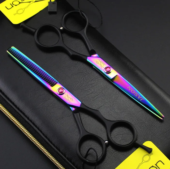 324 5.5'' Brand Jason TOP GRADE Hairdressing Scissors 440C