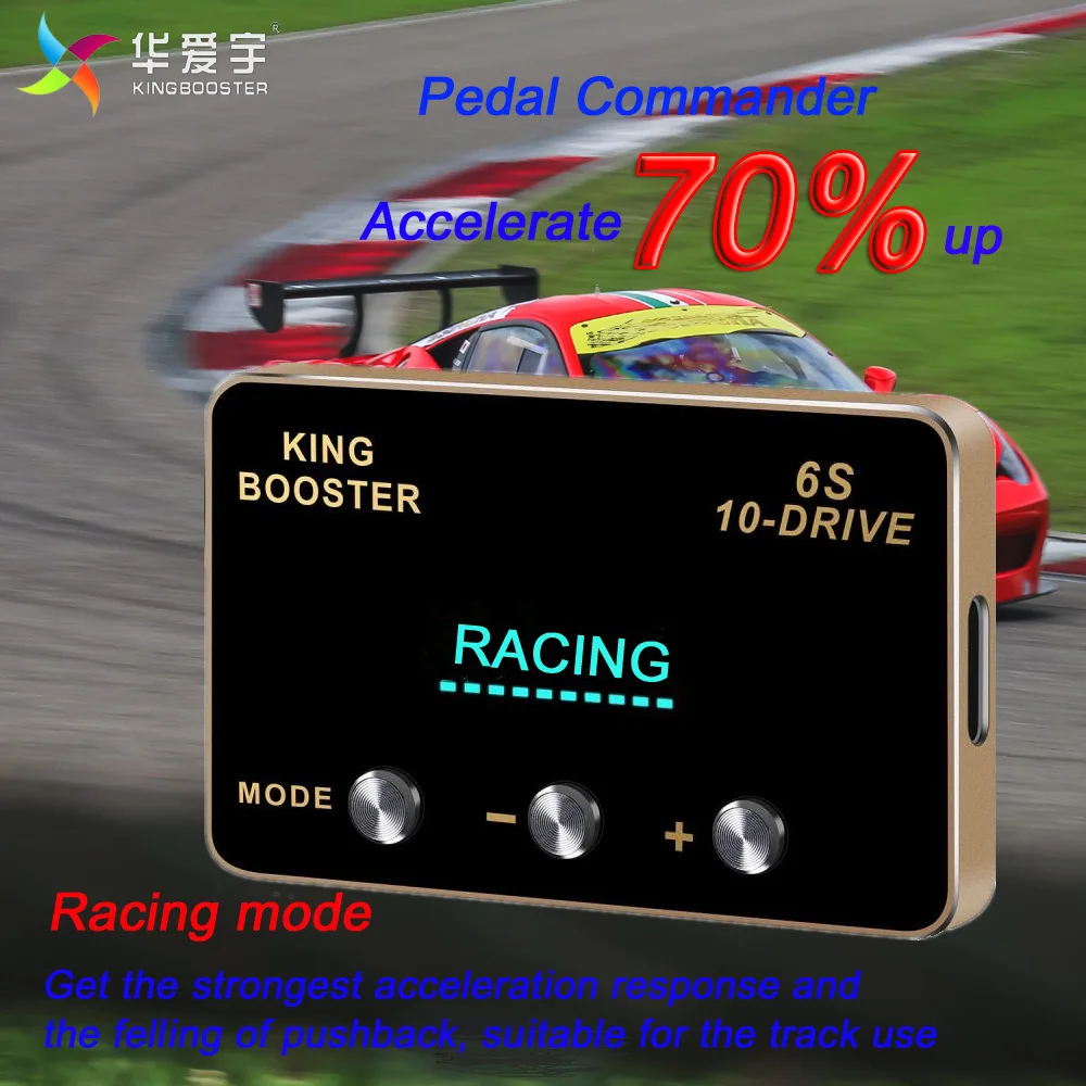 

KINGBOOSTER Car Tuning Parts Electronic Throttle Controller Pedal Commander For JAGUAR F X TYPE XF XJ XK