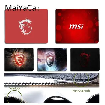 

MaiYaCa New Printed Personalized Cool Fashion MSI High Speed New Mousepad Size for 18x22cm 25x29cm Small Mousepad