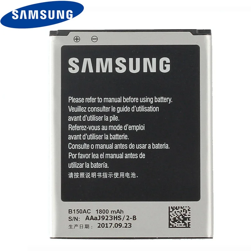 Оригинальный аккумулятор Samsung B150AE для GALAXY Trend3 G3502 G3508 G3509 I8260 SM-G350E G350E G350 B150AC 1800 мАч |