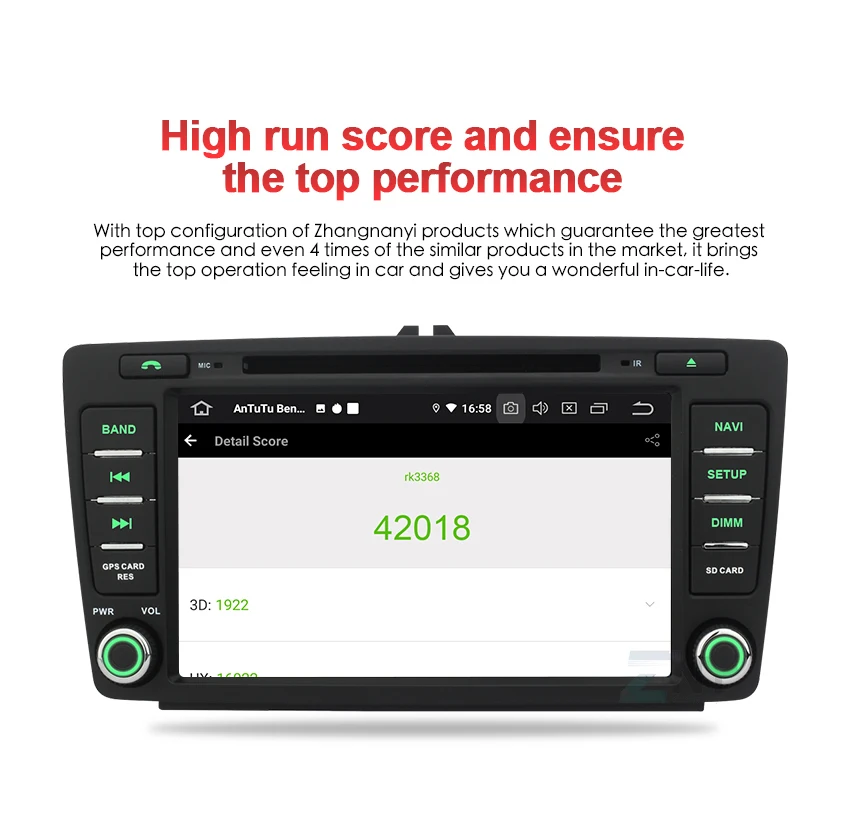 Perfect 8" IPS Android 8.0 Car GPS Stereo For Skoda Octavia 2 Octavia A5 Yeti Auto Radio DVD Navigation WiFi Backup Camera 8 Core CPU 11
