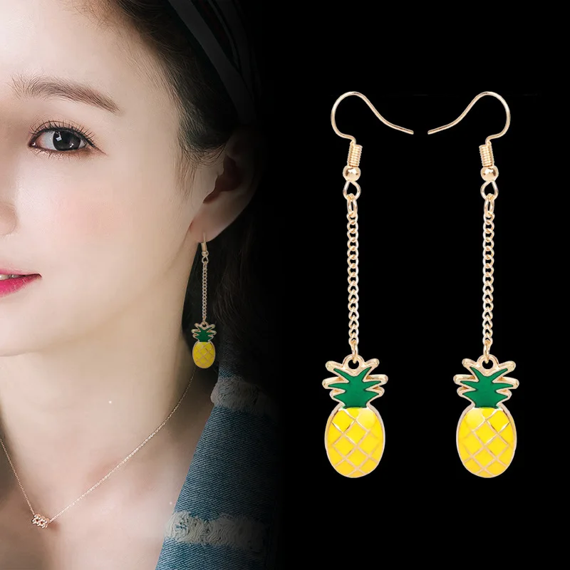 Simple Rhinestone Crystal Tassel Long Earrings for Women Shining Wedding Party Hanging Dangle Bridal Brincos N16 | Украшения и