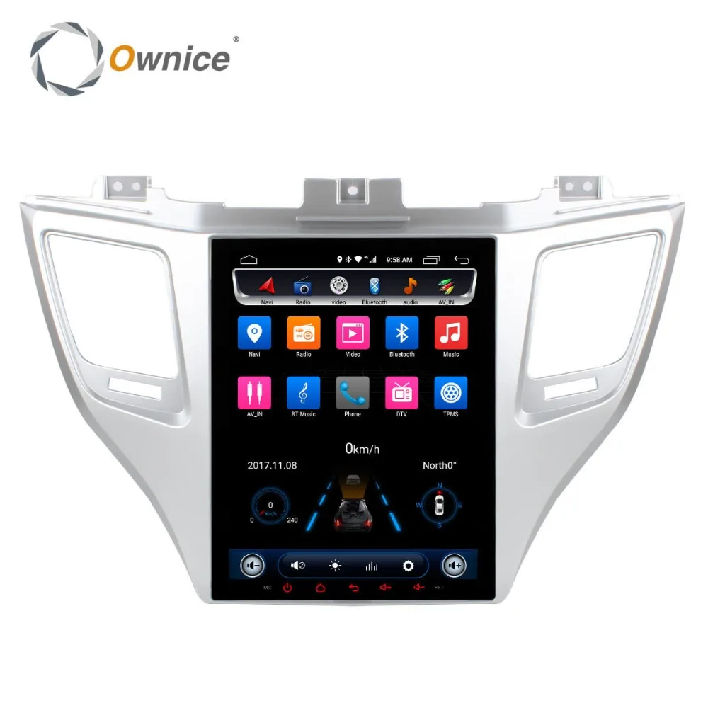 Perfect C600 4G Vertical 9.7" Android 6.0 Car DVD Player For Hyundai Hyundai Tucson IX35 2015 2016 2017 GPS Radio Stereo 2G RAM+32G ROM 2