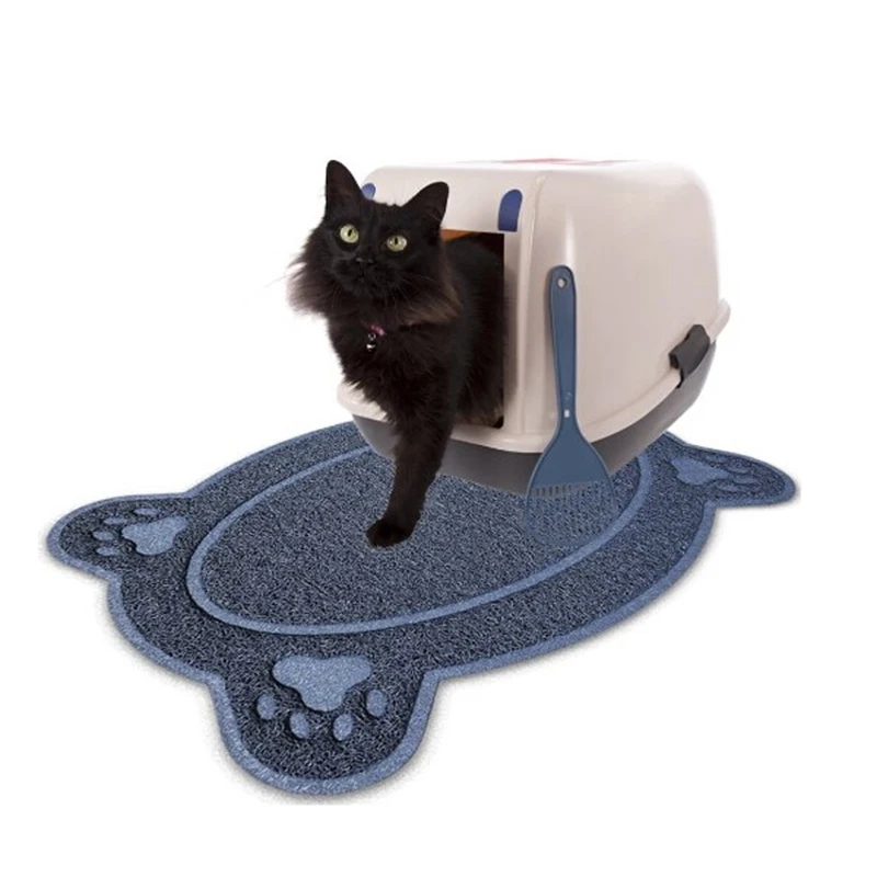 2016 New Cat Feeding Mat Best Litter Catcher to Trap & Control Scatter