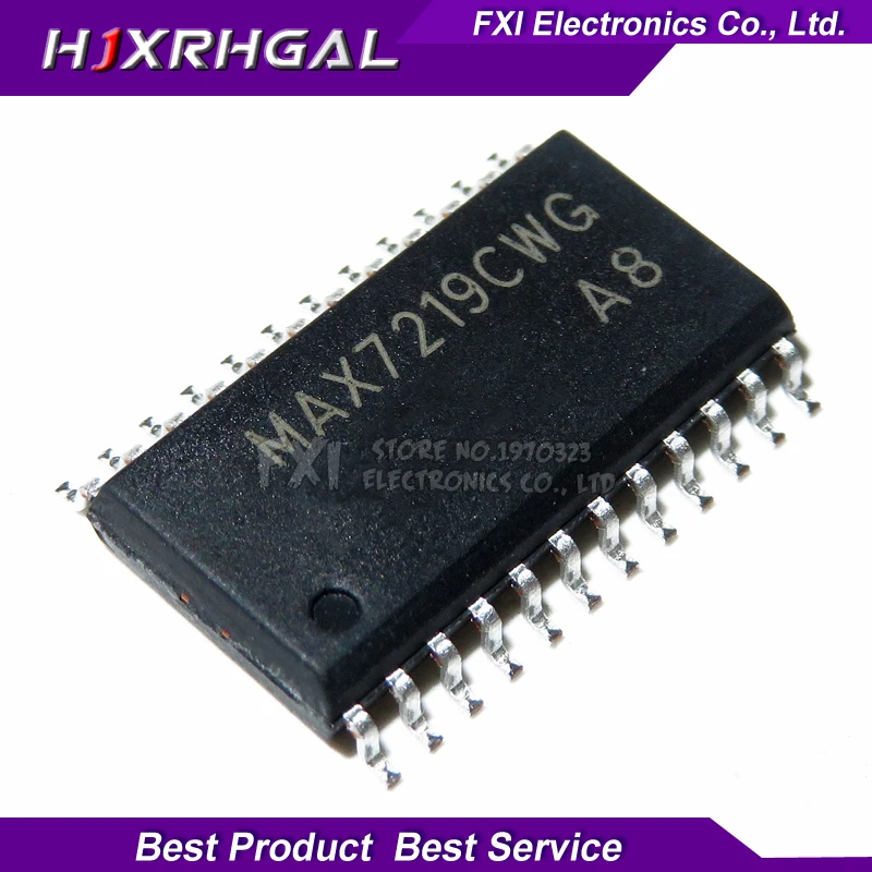 5 шт. MAX7219CWG MAX7219EWG MAX7221CWG SOP MAX7219 MAX7219 MAX7221 Новый и оригинальный IC