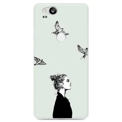 A10 Для Pixel 2 Coque чехол для Google Pixel2 задняя крышка окрашенный Leon killer мультфильм мягкий силиконовый чехол для телефона Google Pixel 2 - Цвет: A10