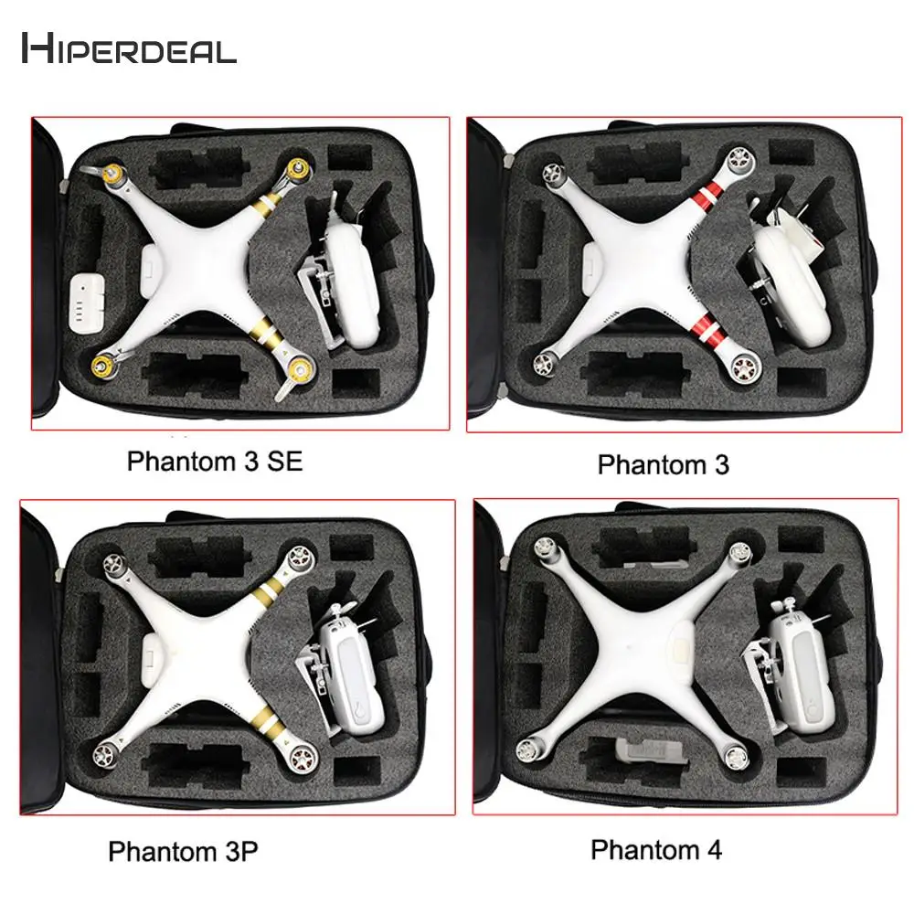 Сумка рюкзак HIPERDEAL для DJI Phantom 3S 3A 3SE 4A 4 4Pro чехол дрона аксессуары BAY01|Сумки дрона| |