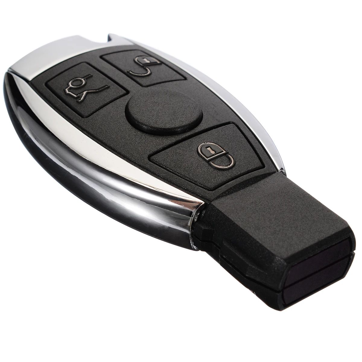 Car Ignition System 1pc 433MHz Car Key 3 Buttons Remote Key Fob With Chip For Mercedes Benz 2000+ NO LOGO
